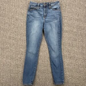 Universal Thread Womens High Rise Skinny Jeans Blue Medium Wash Size 6/28R